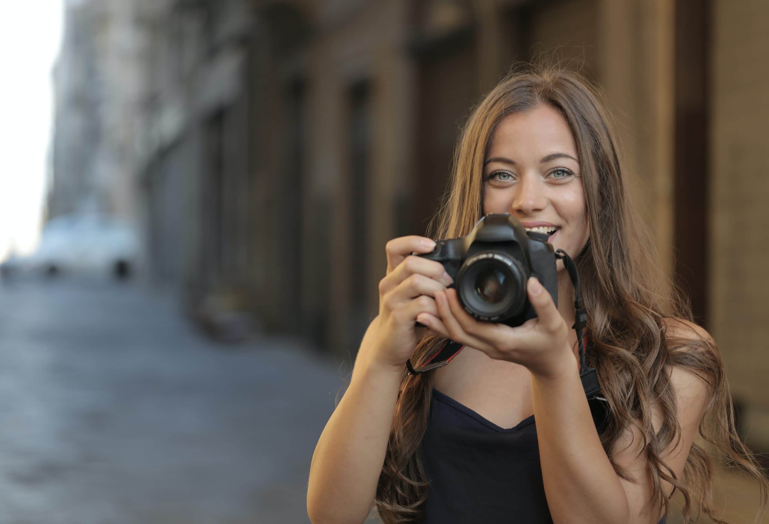 Camara de fotos compacta mirrorless para principiantes